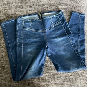 Guess Structured Mid Rise Jean